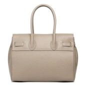 Geanta dama piele naturala DiAmanti Hermina Taupe Deschis